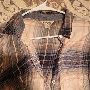 Lucky Brand Multicolor Plaid Button Down Shirt